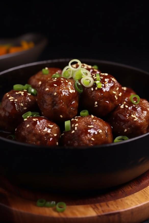 Asiatische Hackbällchen - leckeres Fleisch-Fingerfood