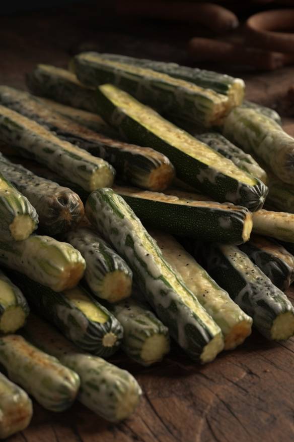 Gebackene Zucchini-Sticks