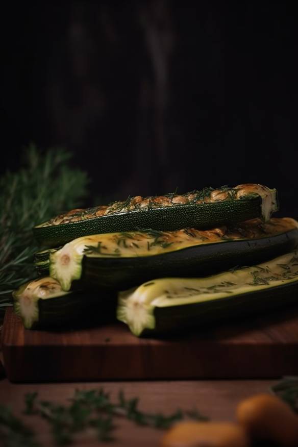 Gebackene Zucchini-Sticks