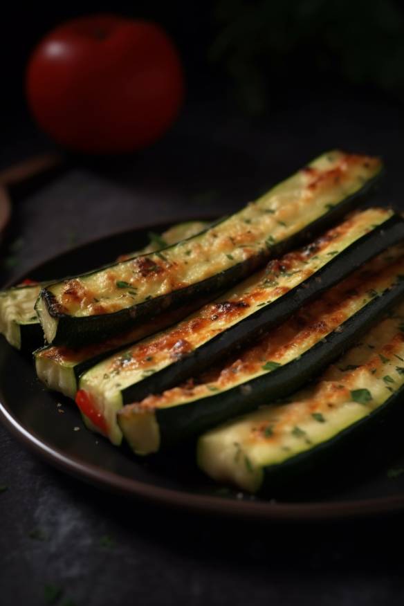 Gebackene Zucchini-Sticks