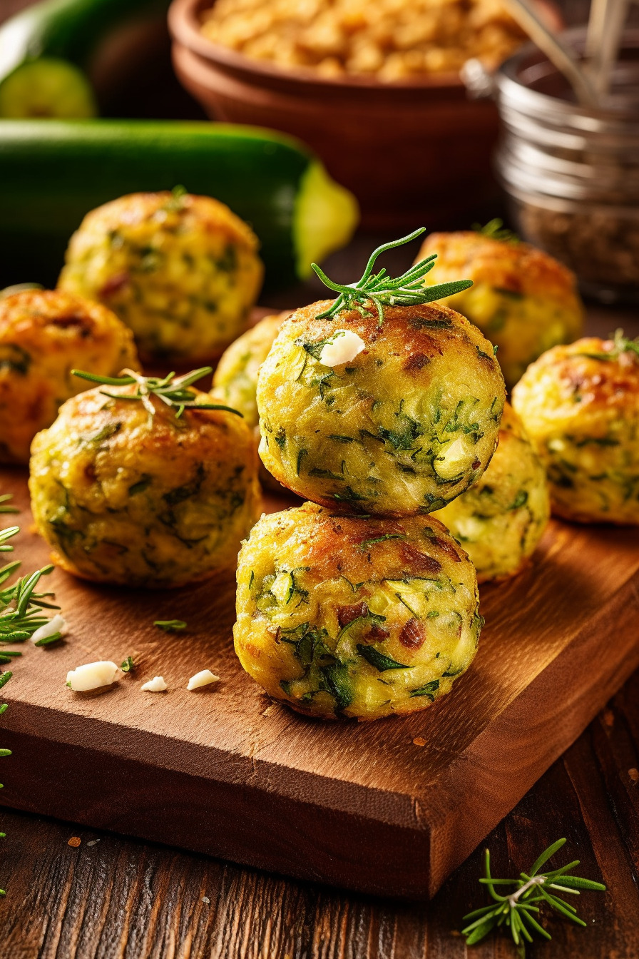 Gebackene Mini-Frikadellen - Fingerfood zum Vorbereiten am Tag vorher.