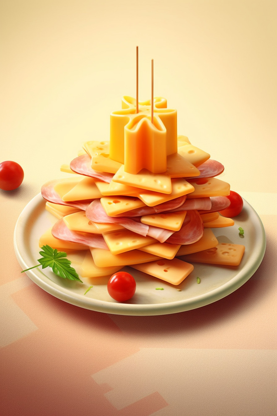 Käse-Schinken-Happen - Einfache Partysnacks, die immer gut ankommen