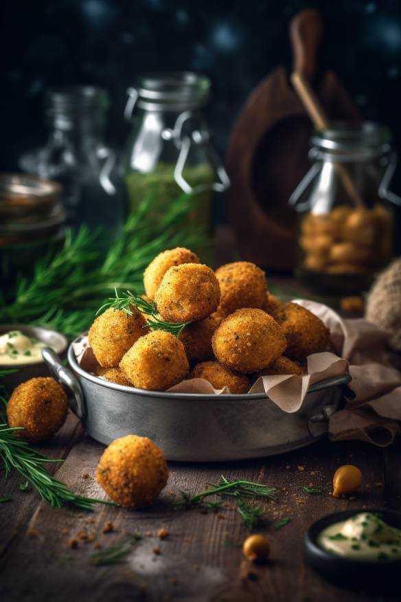 Kichererbsenbällchen - Fingerfood laktosefrei und glutenfrei