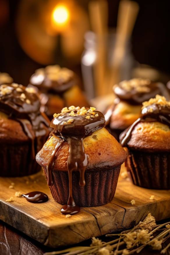 Schokoladen-Bananen-Muffins - Süßes Fingerfood zum Backen