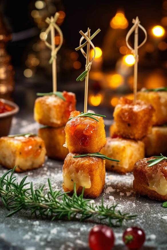 Weihnachtliches Fingerfood - Leckere Vorspeise für die Festtage