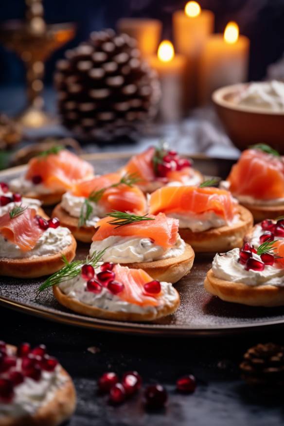 Weihnachtliches Fingerfood - Leckere Vorspeise für die Festtage