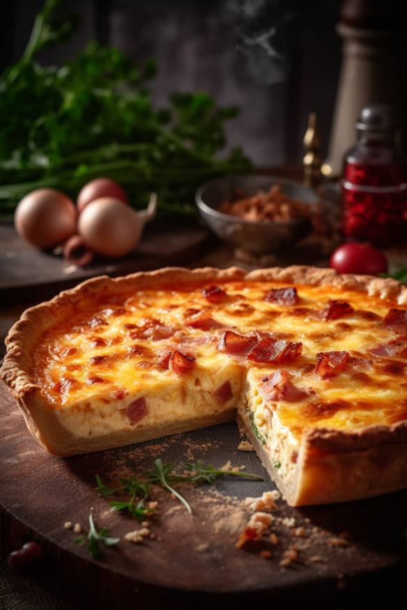 Klassische Quiche Lorraine