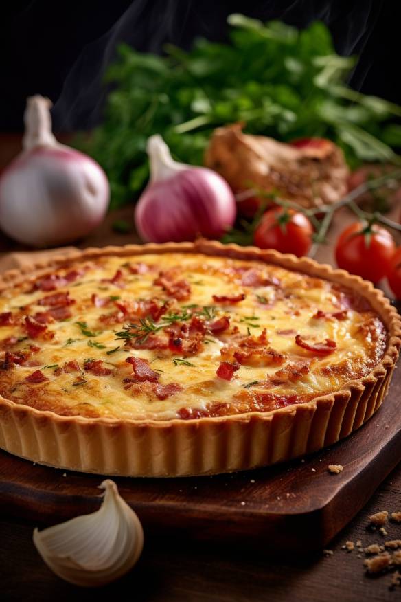 Klassische Quiche Lorraine