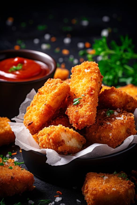 Knusprige Chicken Nuggets - Perfektes Fingerfood am Vortag gemacht