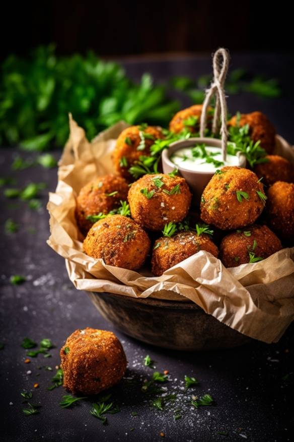 Knusprige Falafel - Haltbares Fingerfood für unterwegs