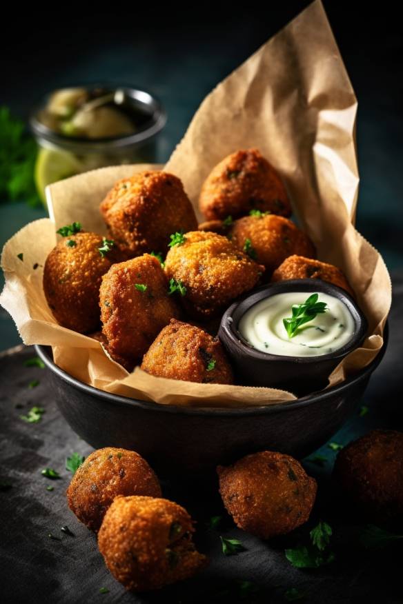 Knusprige Falafel - Haltbares Fingerfood für unterwegs