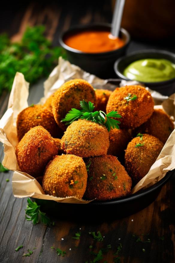 Knusprige Falafel - Haltbares Fingerfood für unterwegs