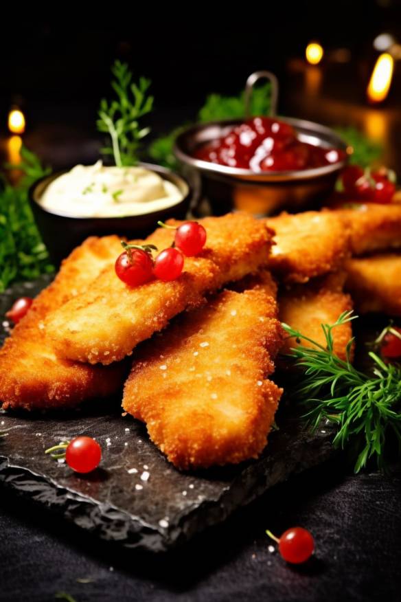 Knusprige Schnitzel-Häppchen - Perfektes Fingerfood für jede Gelegenheit