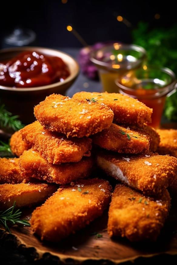 Knusprige Schnitzel-Häppchen - Perfektes Fingerfood für jede Gelegenheit