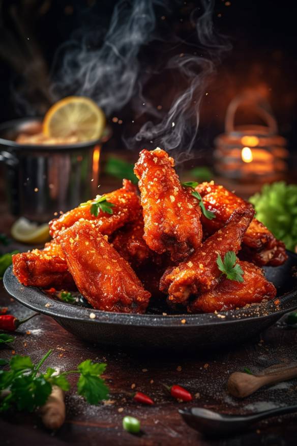 Knusprige Chicken Wings