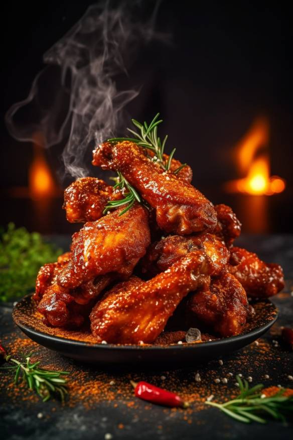 Knusprige und würzige Chicken Wings