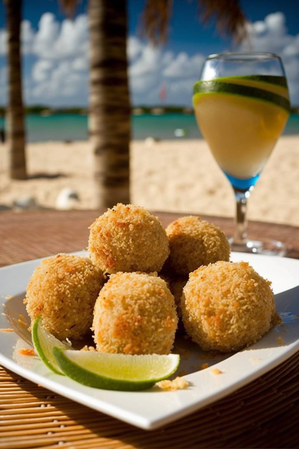 Knusprige Garnelenbällchen - Perfektes Fingerfood für die Beachparty