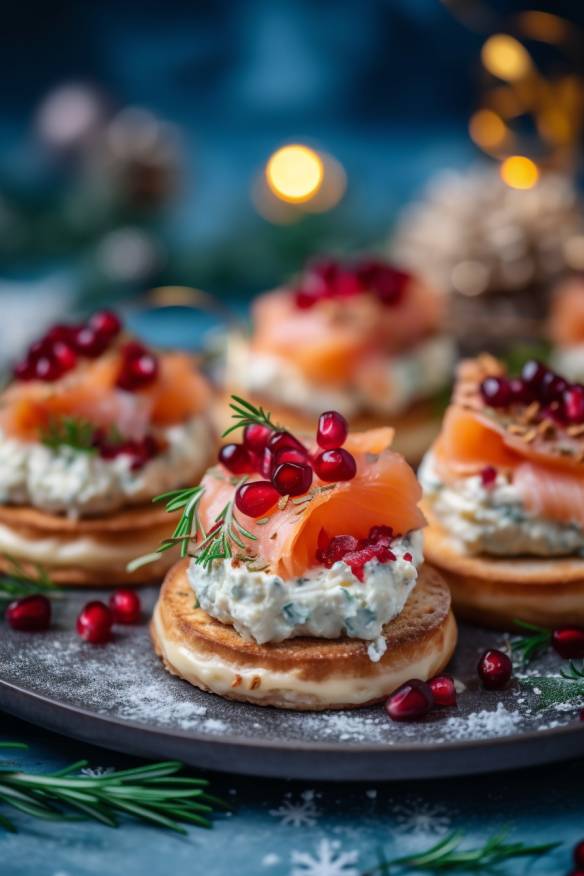 Leckere Weihnachtshäppchen - Perfekte Vorspeise für die Festtage