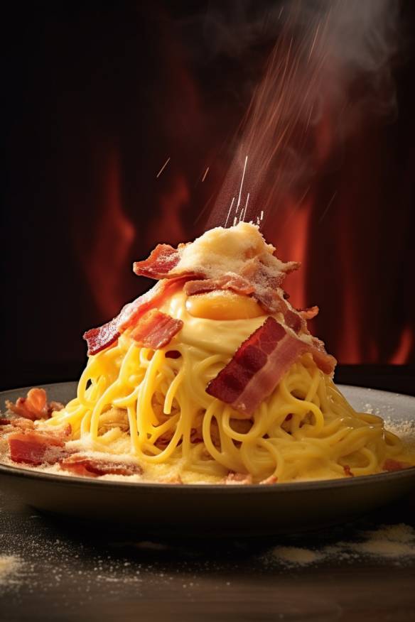 Leckere Spaghetti Carbonara