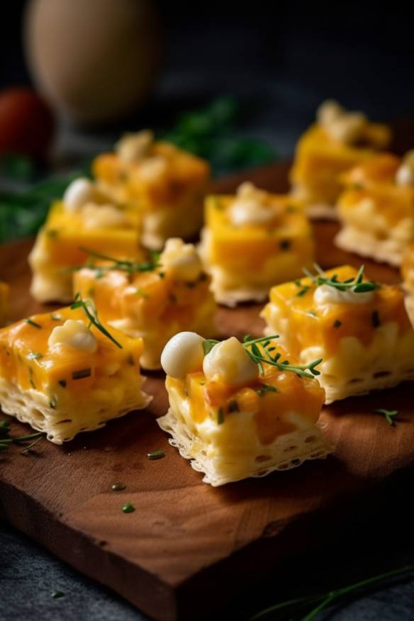 Eiersalat-Häppchen - Perfekte kleine Snacks für jede Feier