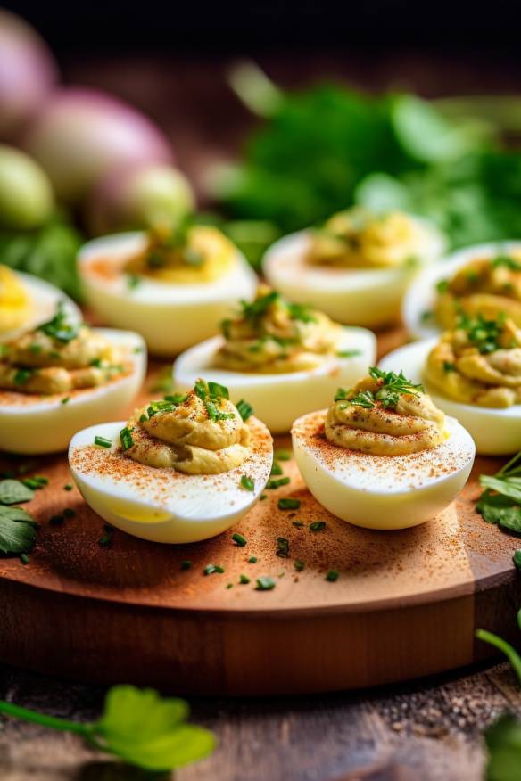 Eiersalat-Häppchen - Perfekte kleine Snacks für jede Feier