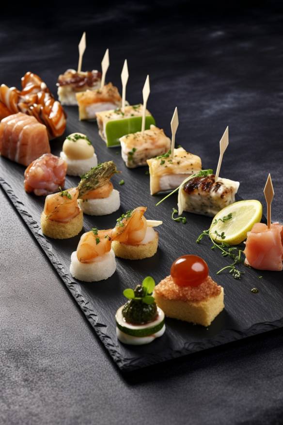 Friesen-Tapas - Norddeutsches Fingerfood mit Fisch und Krabben