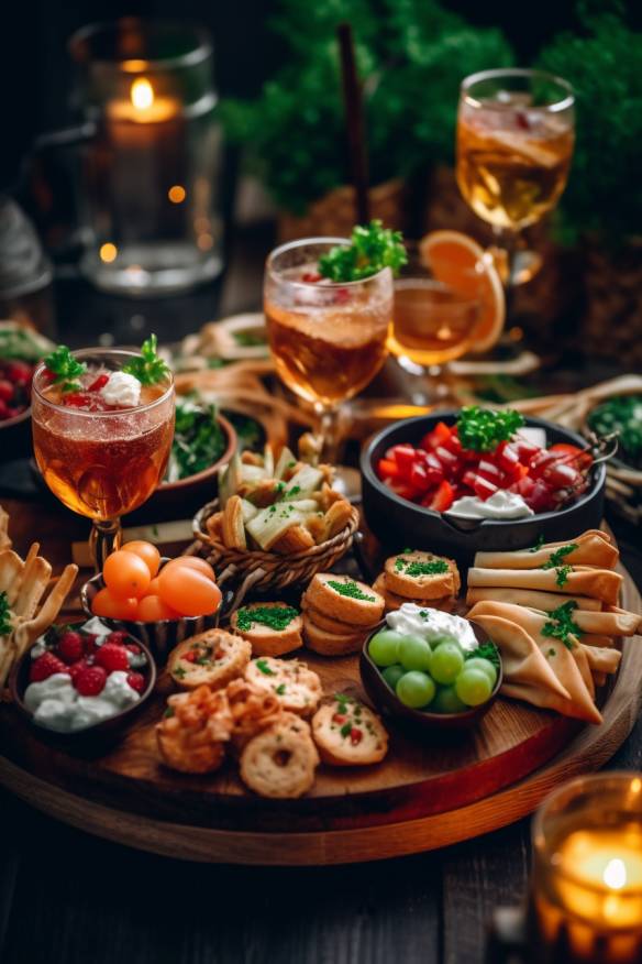 Mädelsabend Fingerfood - Leckere Snacks für einen perfekten Abend mit den Mädels.