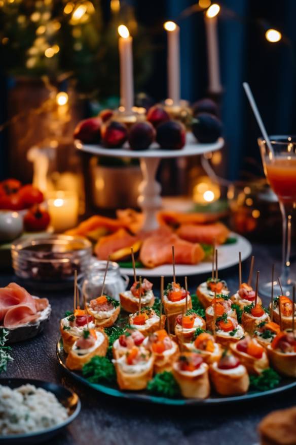 Mädelsabend Fingerfood - Leckere Snacks für einen perfekten Abend mit den Mädels.