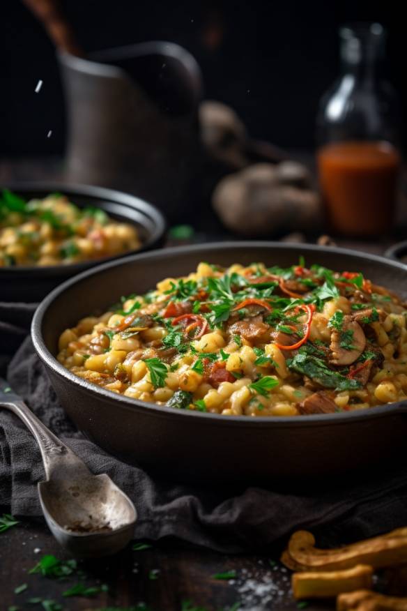 Linseneintopf mit Spätzle - Ein deftiges Gericht für kalte Tage