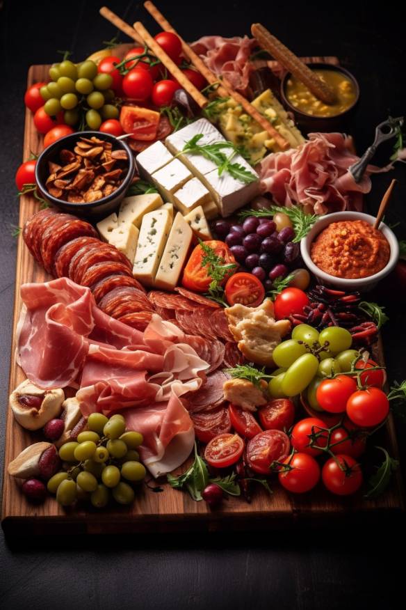 Mediterranes Antipasti - Kaltes Fingerfood für jede Gelegenheit