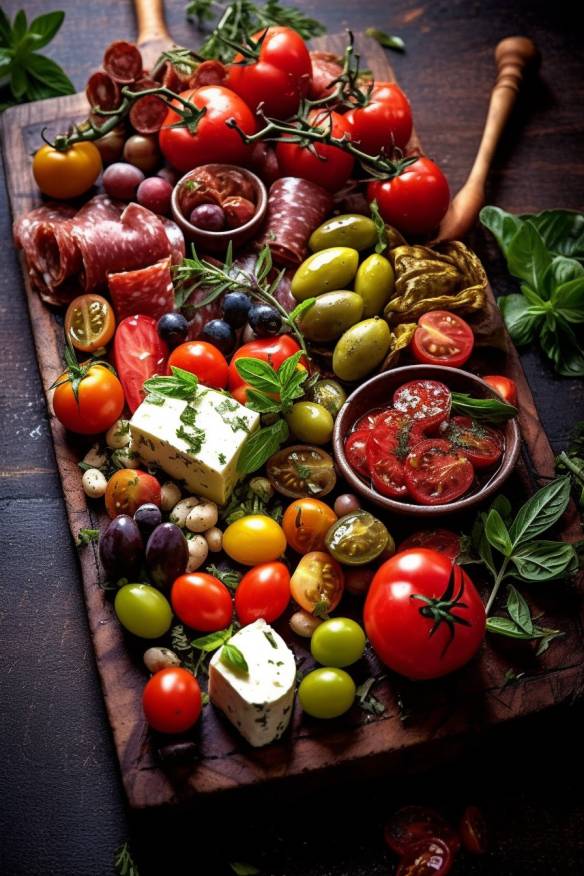 Mediterranes Antipasti - Kaltes Fingerfood für jede Gelegenheit