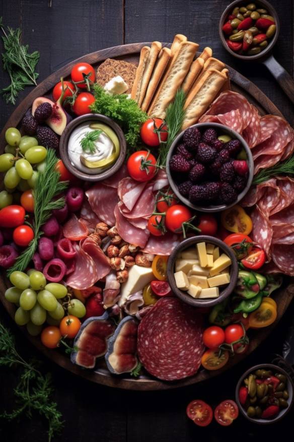 Mediterranes Antipasti - Kaltes Fingerfood für jede Gelegenheit