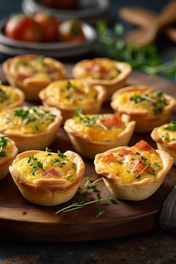 Mini-Quiches - Kleine Häppchen für jede Party