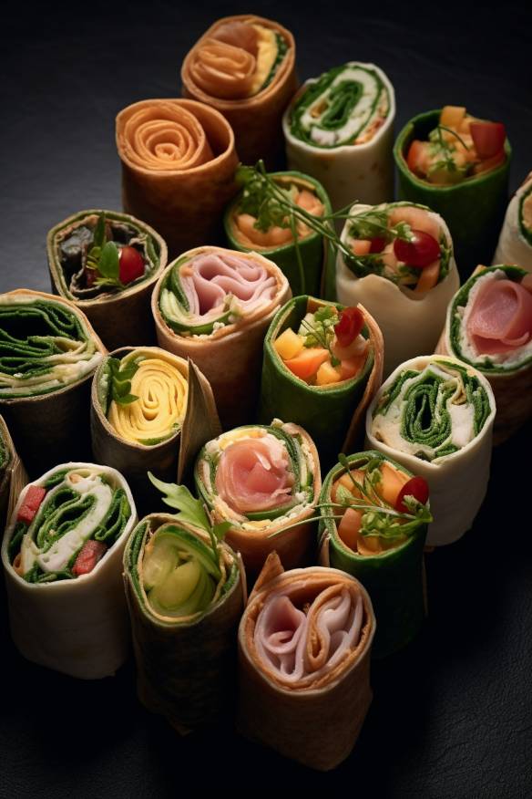 Mini Wraps Fingerfood