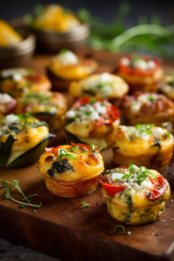 Mini-Frittatas - Das perfekte Fingerfood Frühstück