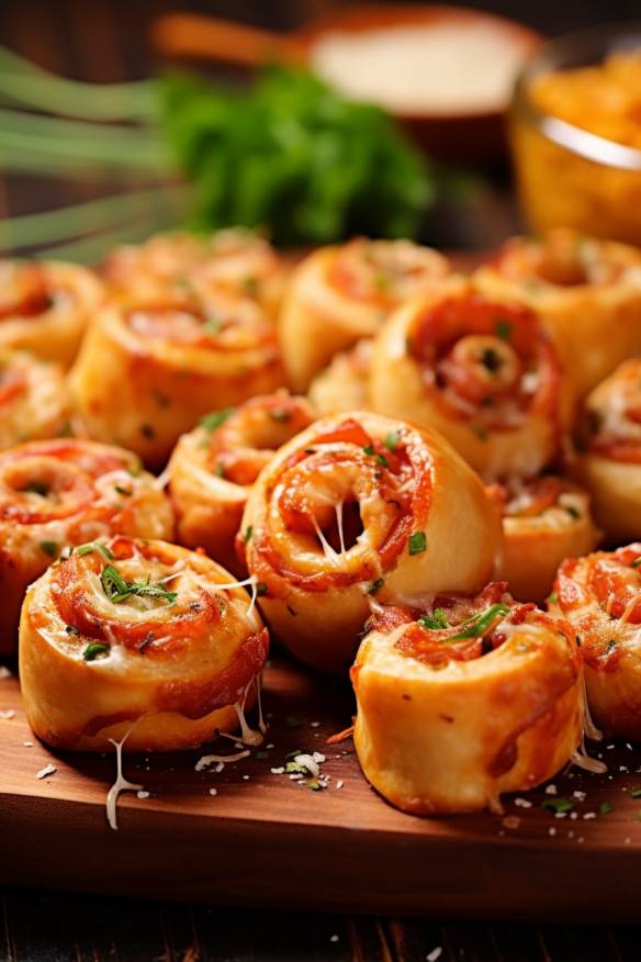 Mini-Pizza-Schnecken - Der perfekte Snack für deine nächste Party