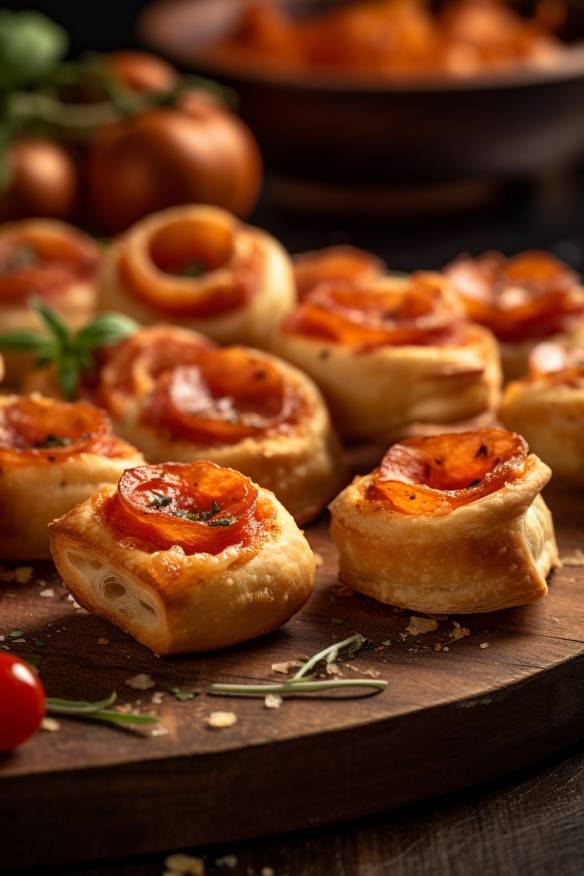 Mini-Pizza-Schnecken