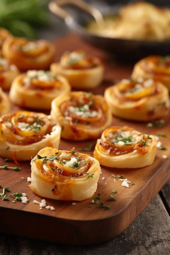 Mini-Pizzaschnecken - Der perfekte Fingerfood-Snack für die Babyparty