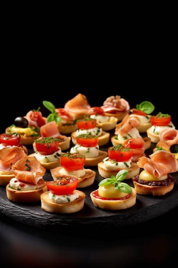 Mini-Pizza-Snacks - Perfektes Italian Fingerfood