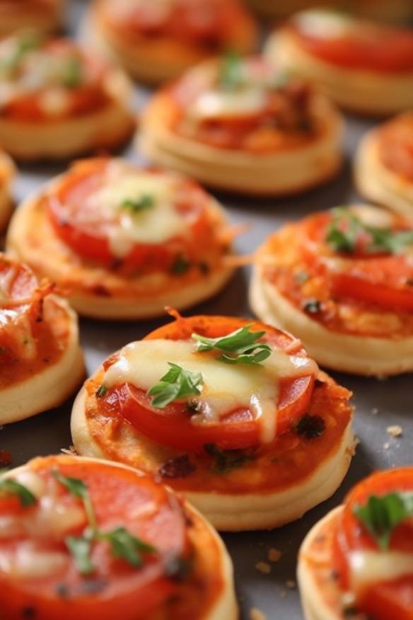 Mini-Pizzen - Perfektes Fingerfood für die nächste Party