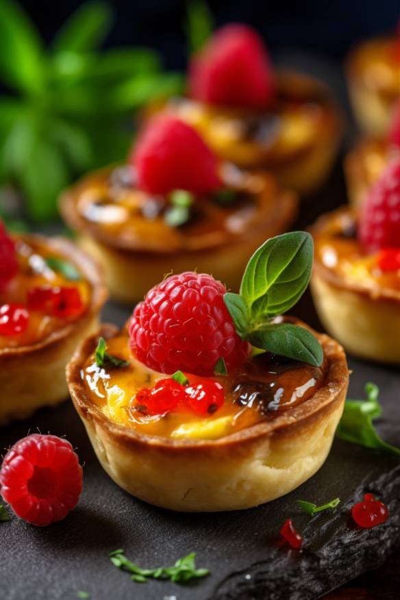 Mini Quiches - Perfekte Häppchen für die Babyparty