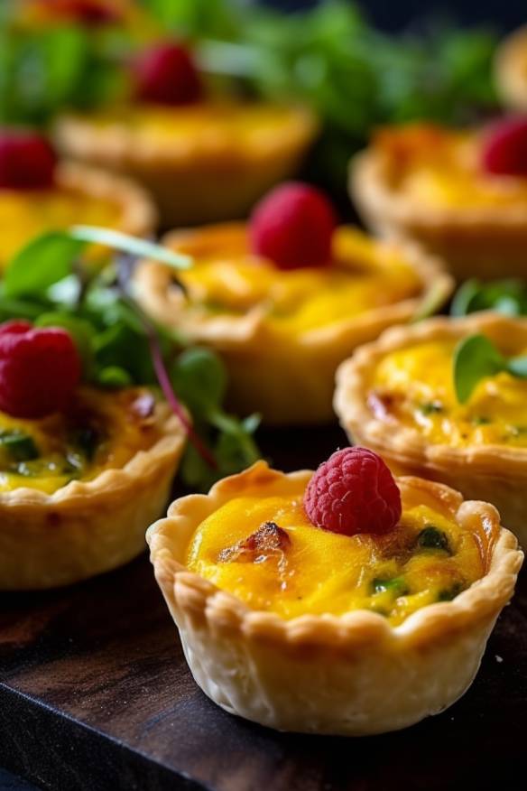 Mini Quiches - Perfekte Häppchen für die Babyparty