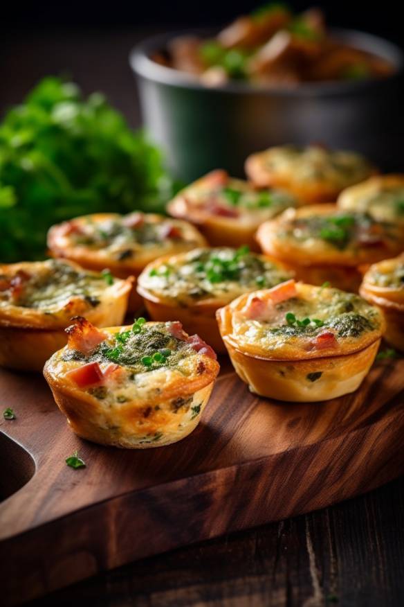 Mini Quiches - Perfektes Fingerfood zum Vorbereiten am Vortag