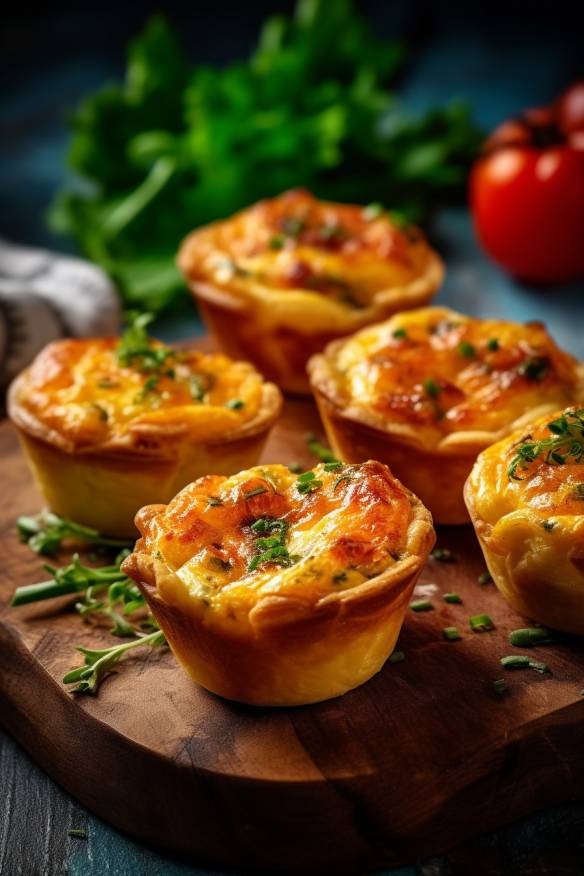 Mini Quiches - Perfektes Fingerfood zum Vorbereiten am Vortag