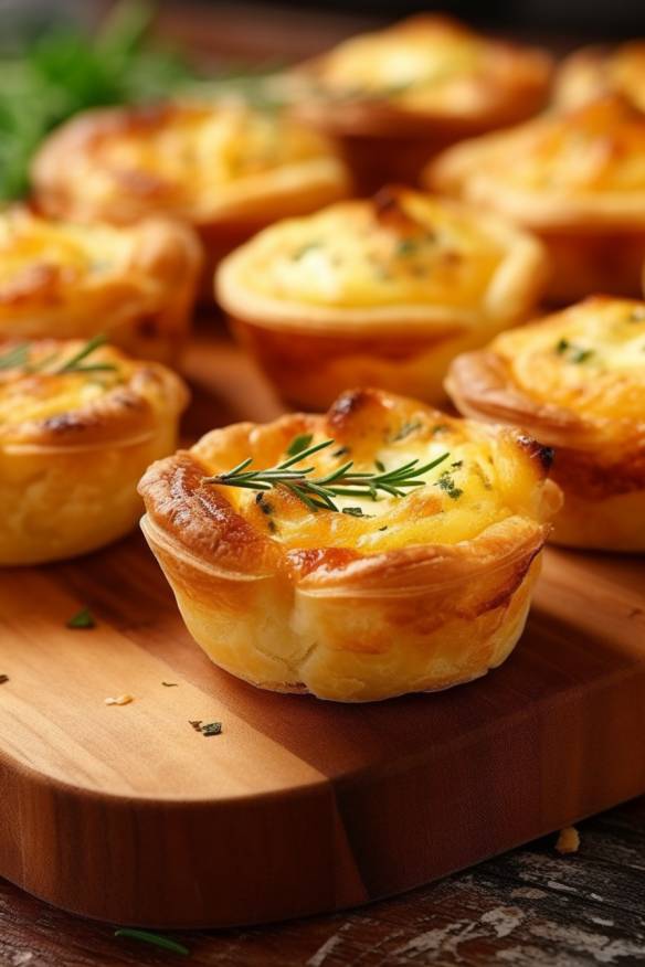 Mini Quiches - Perfektes Fingerfood zum Vorbereiten am Vortag