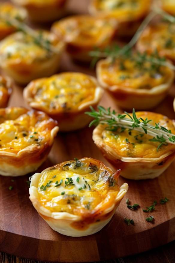 Mini-Quiches - Perfektes Fingerfood für jedes Buffet