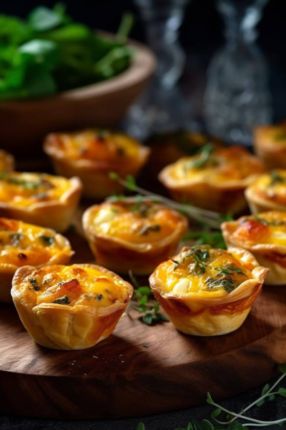 Mini-Quiches - Schnelle Häppchen für Gäste