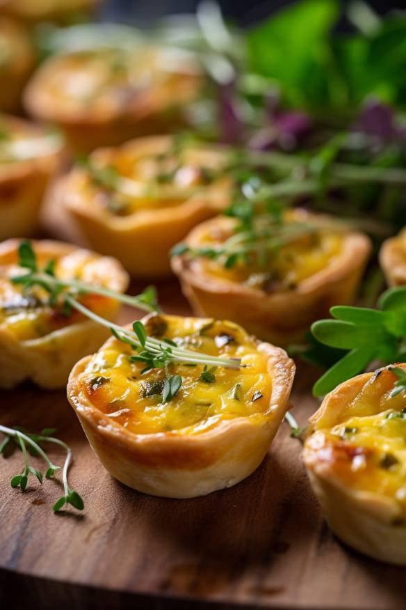 Mini Quiches - Das perfekte Fingerfood für deine Hochzeit