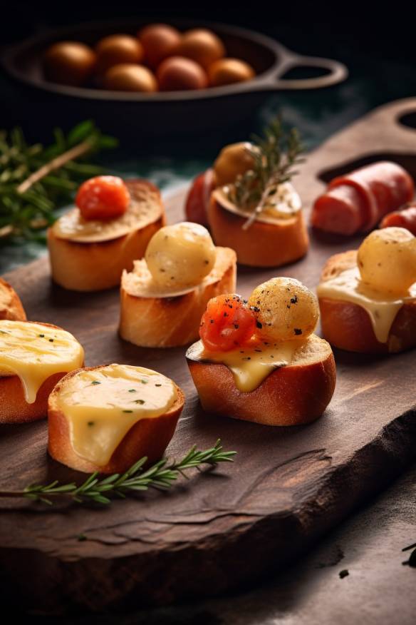 Mini Raclette Brote