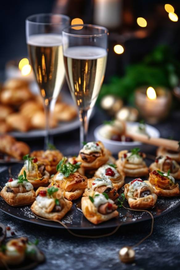 Silvester Party-Häppchen - Einfache und leckere Rezepte zum Feiern